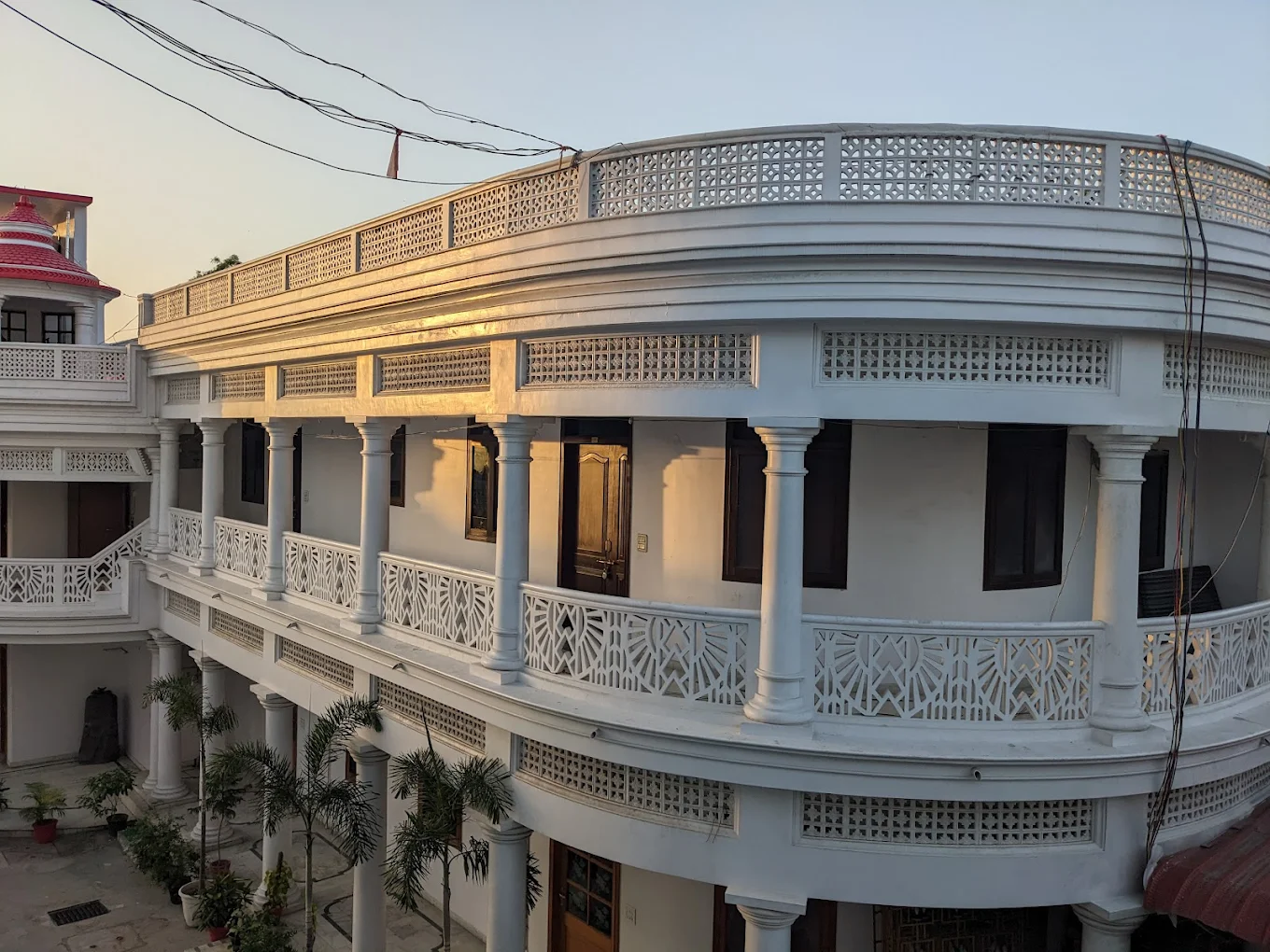 Heritage corridors at Shakuntala Palace